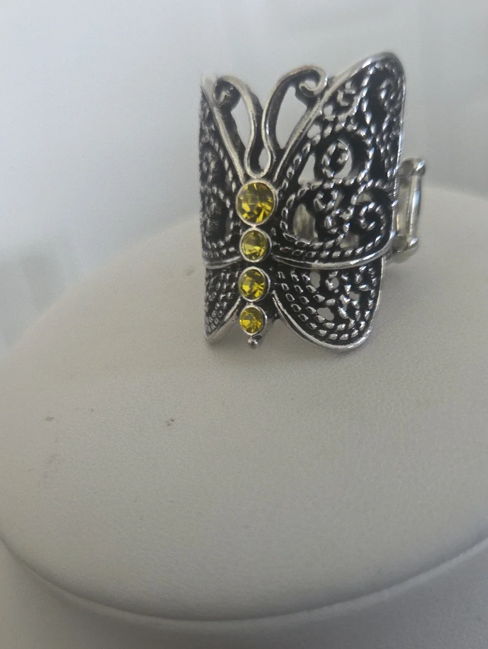 paparazzi yellow ring gem